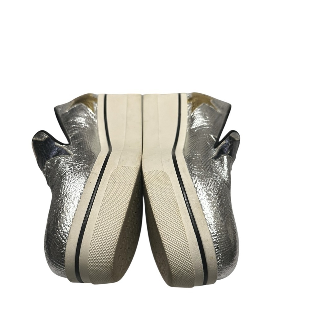 Stella McCartney Silver and Gold Star Athletic Shoes size 5.5 - Picture 7 of 12